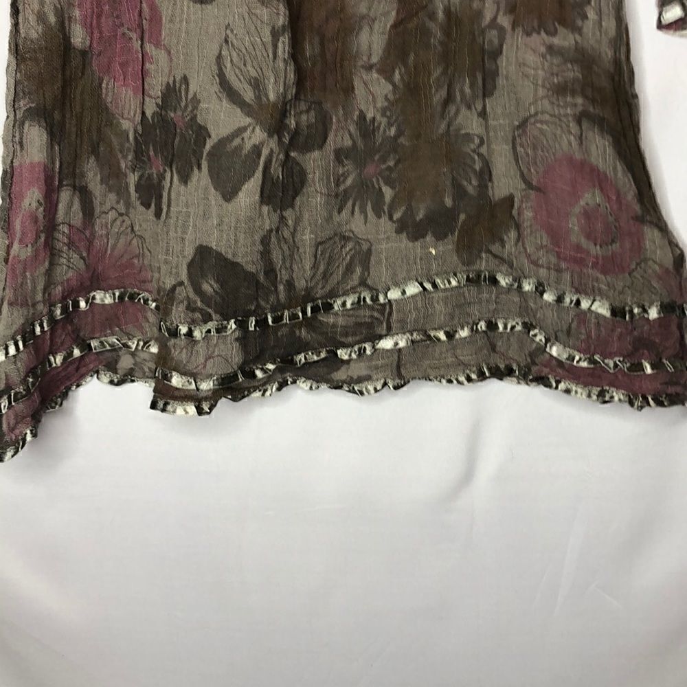 Blue Bird Light Weight 3/4 Sleeve Top. Siz… - Picture 4 of 10